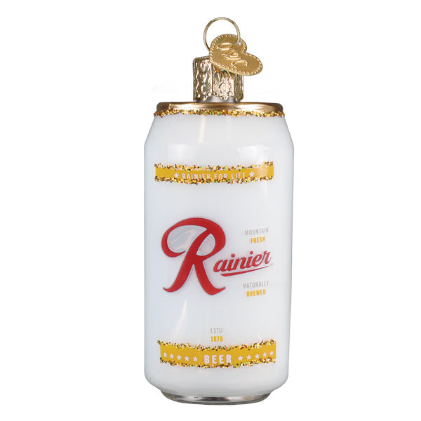 Rainier Beer Can Ornament - Southlake Paws