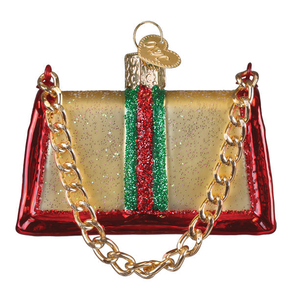 Fashion Purse Ornament - Southlake Paws