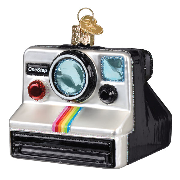 Polaroid Onestep Camera Ornament - Southlake Paws