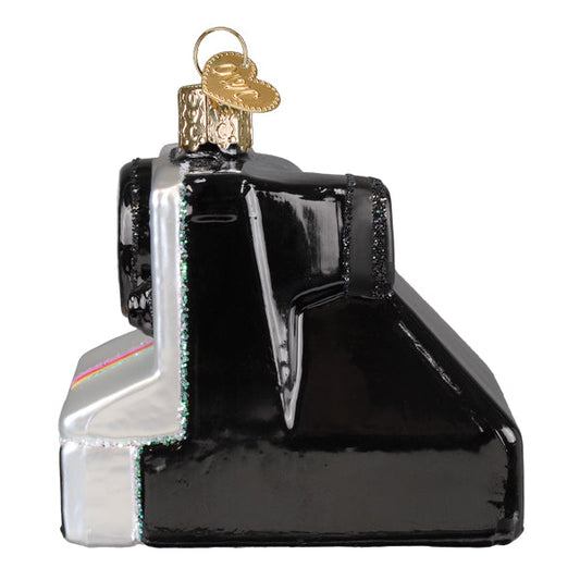 Polaroid Onestep Camera Ornament - Southlake Paws