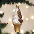 Load image into Gallery viewer, Chocolate Swirl Soft Serve Ornament
