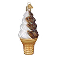 Load image into Gallery viewer, Chocolate Swirl Soft Serve Ornament - Southlake Paws
