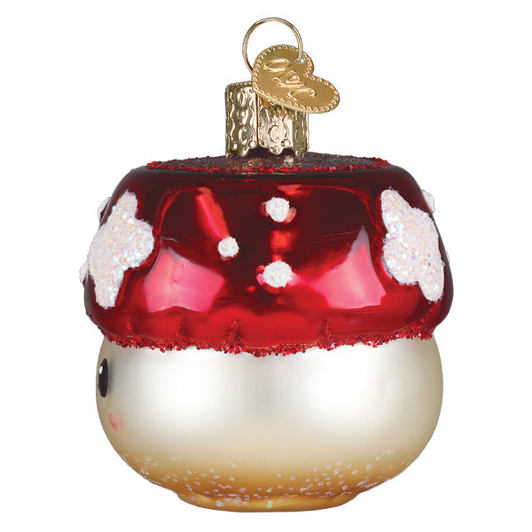 Mushroom Coffee Ornament - Southlake Paws
