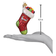 Skittles Stocking Ornament