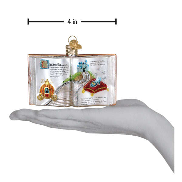 Cinderella Book Ornament - Southlake Paws