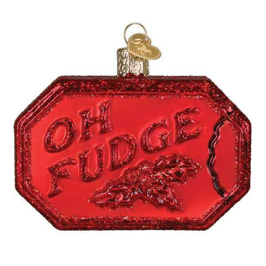 Oh Fudge Soap Ornament