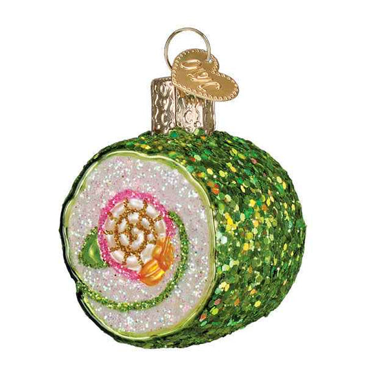 Shimmering Sushi Roll Ornament