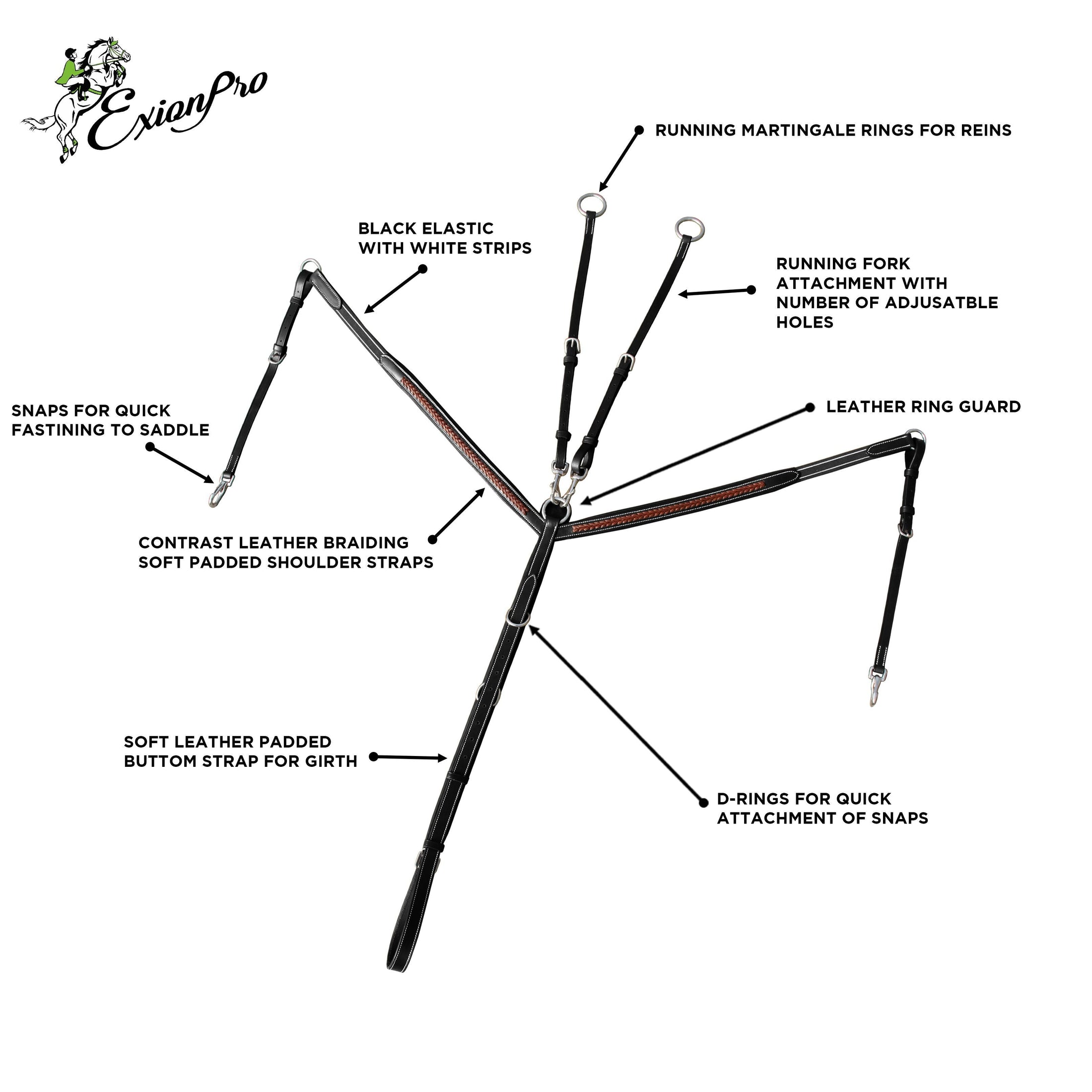 ExionPro Braided Breastplate
