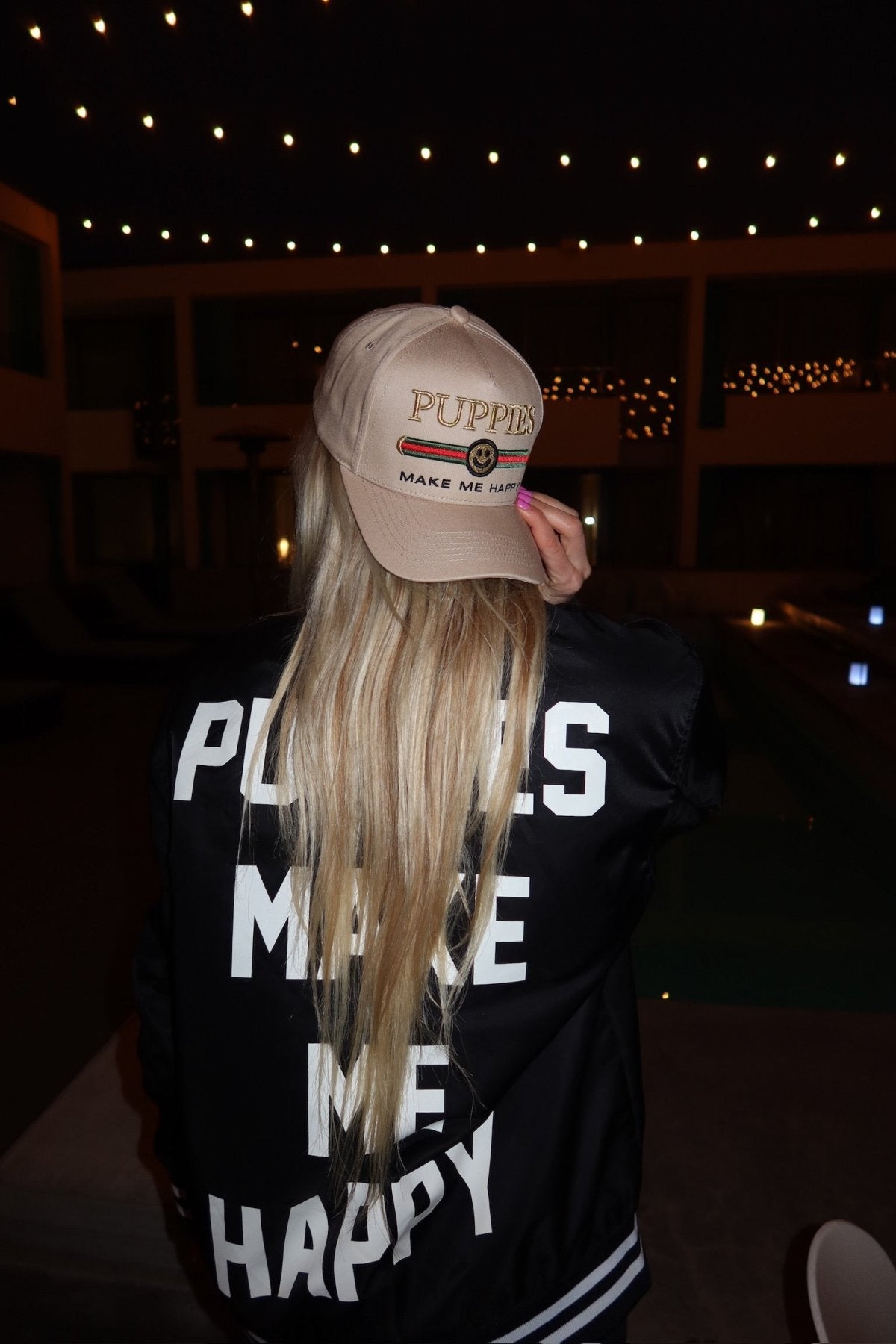 Pup Lux | 5 Panel Snapback | Tan