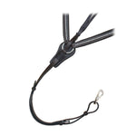 ExionPro 5 Point Bling Breastplate with Elastic & Sheepskin Padding