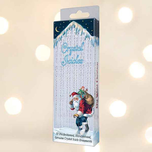 12 Crystal Icicles Ornament