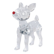 Rudolph Crystal Figurine