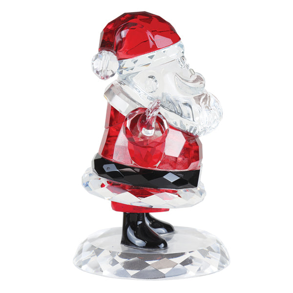Santa Claus Crystal Figurine - Southlake Paws