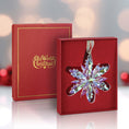 Load image into Gallery viewer, Radiant Crystal Snowflake Ornament - Southlake Paws
