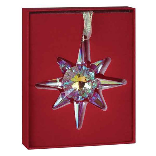Radiant Crystal Starflake Ornament