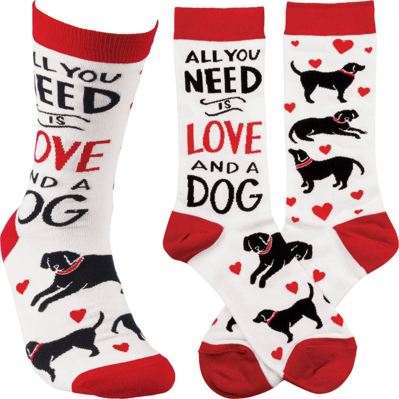 Socks - All You Need Is Love And A Dog