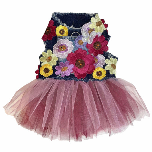 Plum Prosecco Bouquet Dress