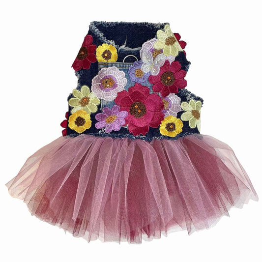 Plum Prosecco Bouquet Dress