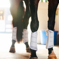 Load image into Gallery viewer, B&W - White Brushing Boots (Set of 4)
