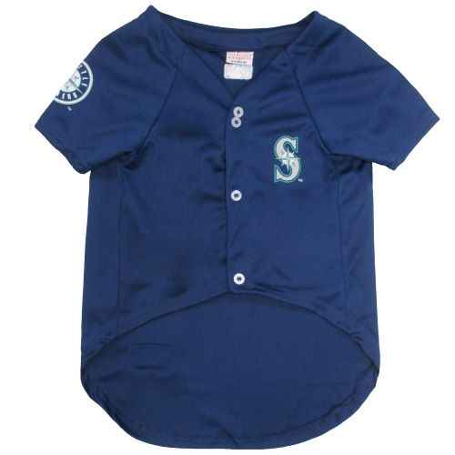 Seattle Mariners MLB Dog Jersey - Official Baseball Pet Fan Apparel