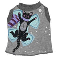 Load image into Gallery viewer, Upcycled Dog Tank - S "SNOW KITTY"
