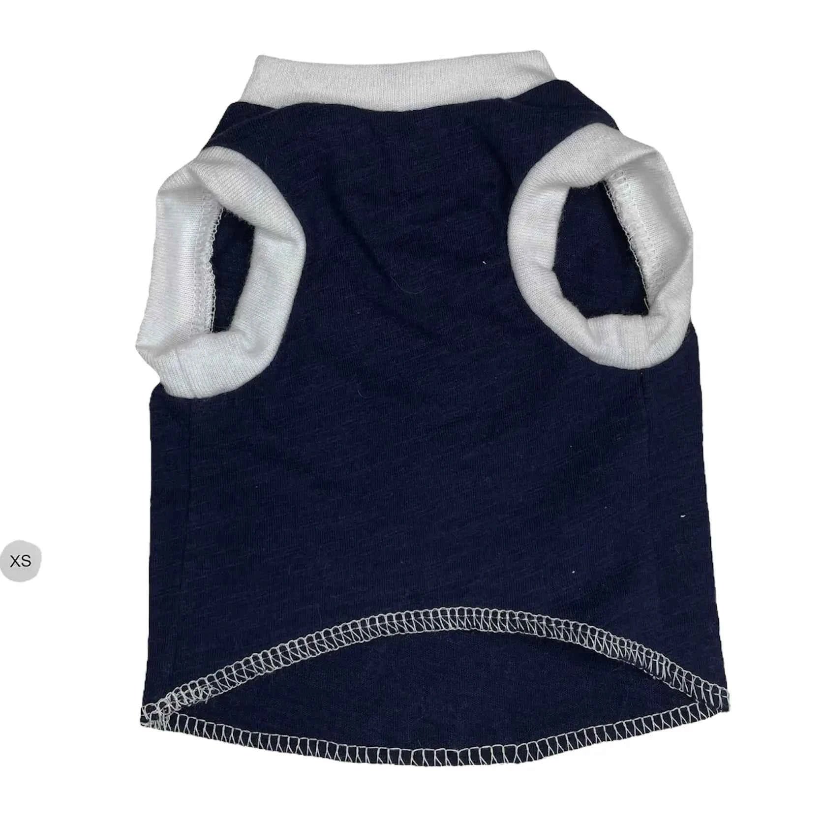 Upcycled Dog Tank - XS "DINO"