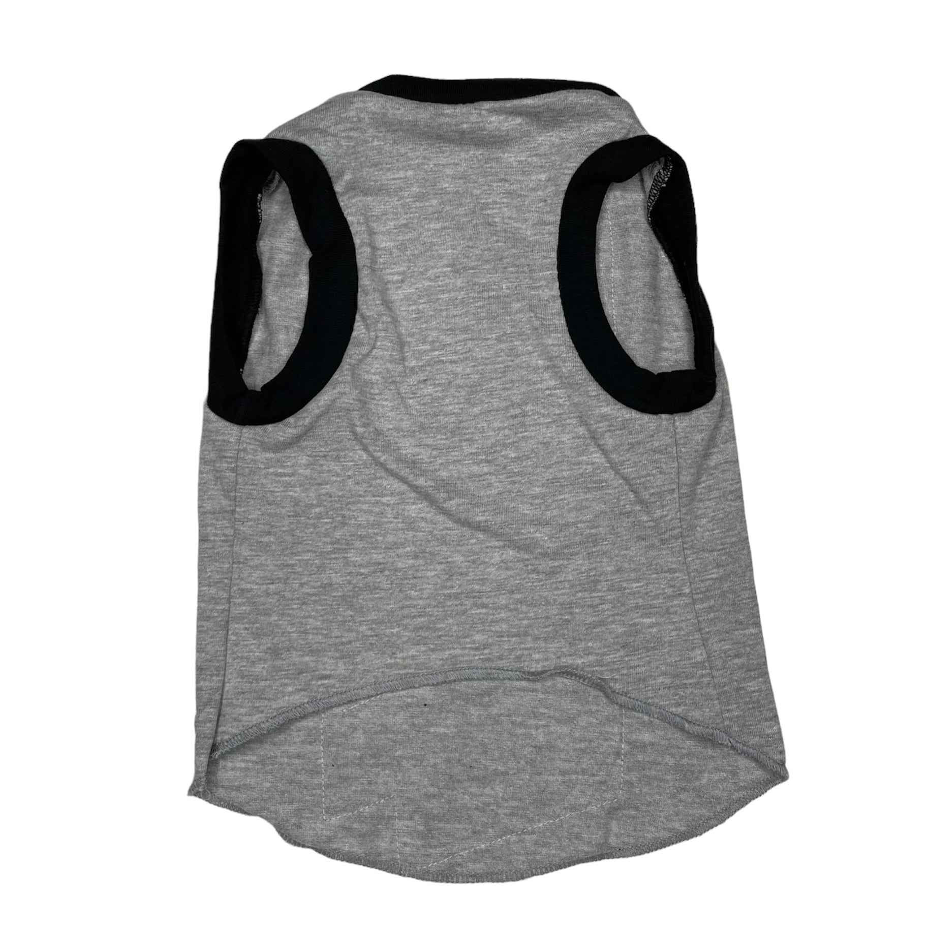 Upcycled Dog Tank - L "KISS VERTICAL"