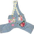 Load image into Gallery viewer, Floral Patchwork Overalls
