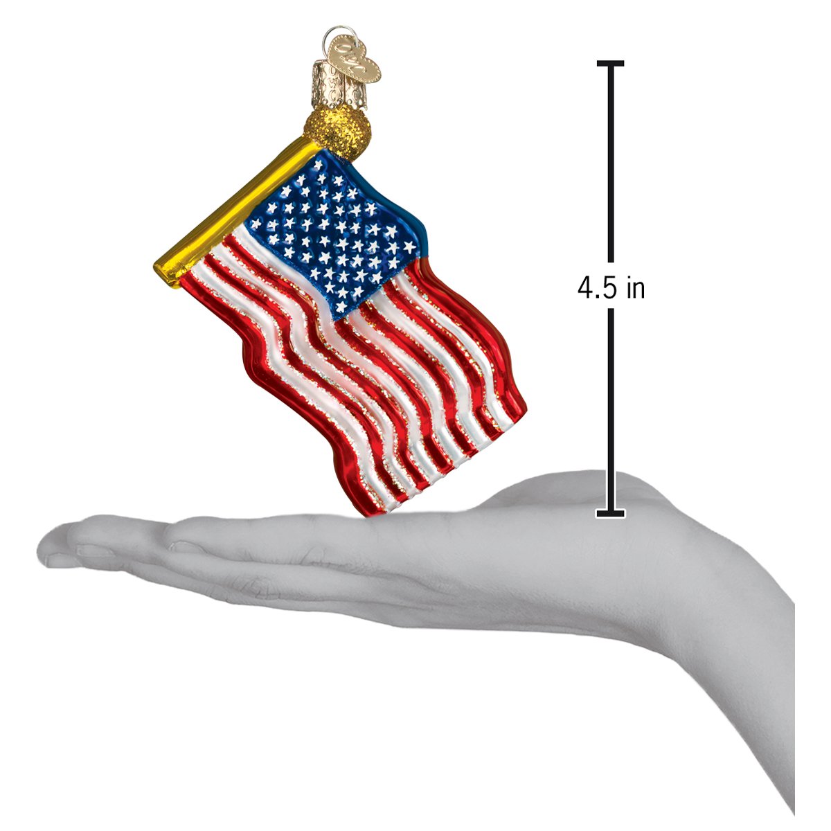 Star-spangled Banner Ornament - Southlake Paws