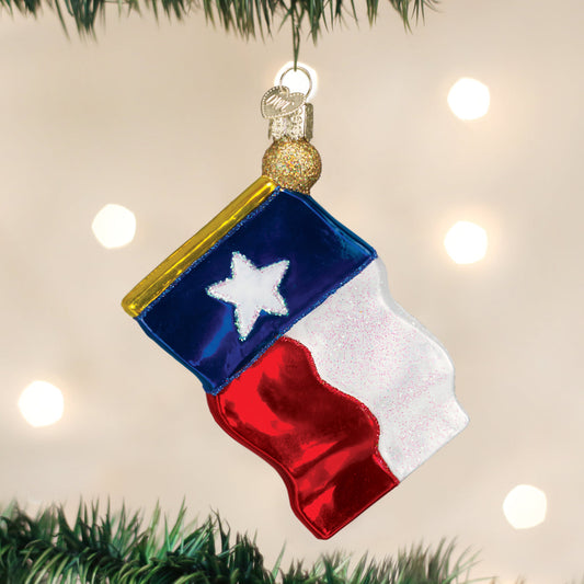 Texas State Flag Ornament - Southlake Paws