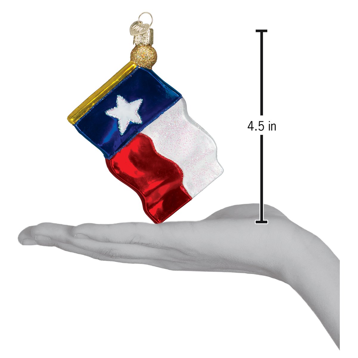 Texas State Flag Ornament - Southlake Paws