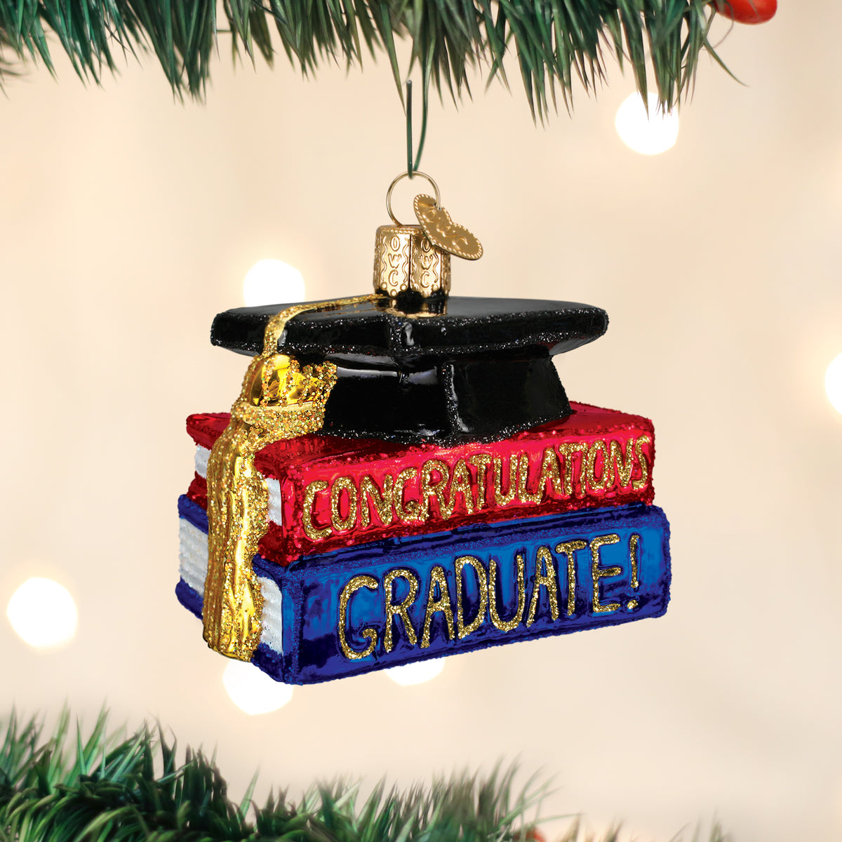 Congrats Graduate Ornament - Southlake Paws