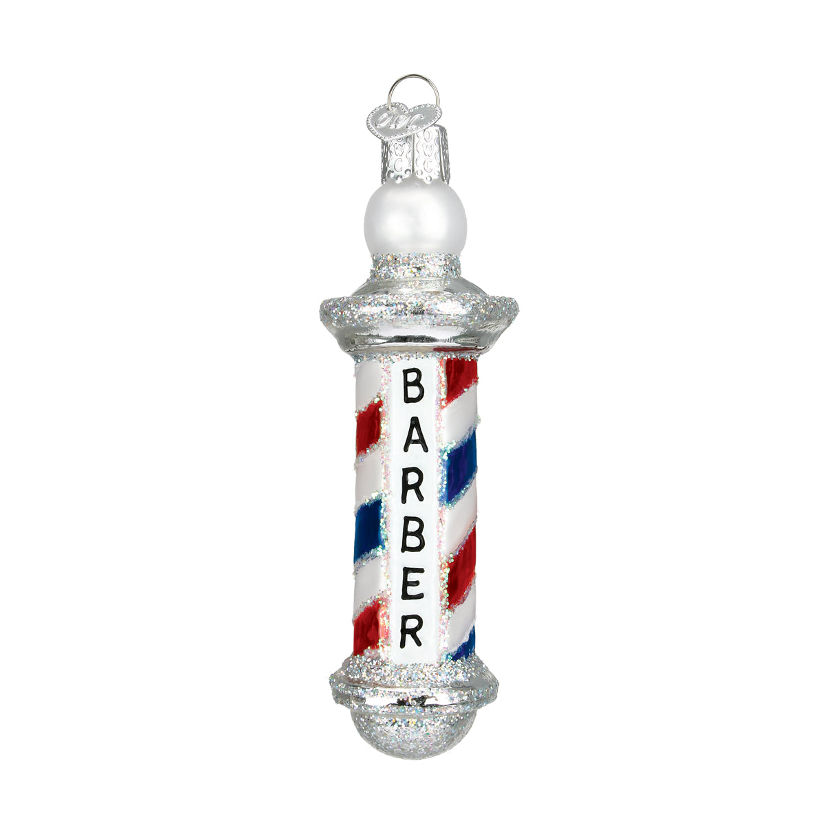 Barber Pole Ornament - Southlake Paws