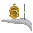 Load image into Gallery viewer, Police Badge Ornament - Southlake Paws
