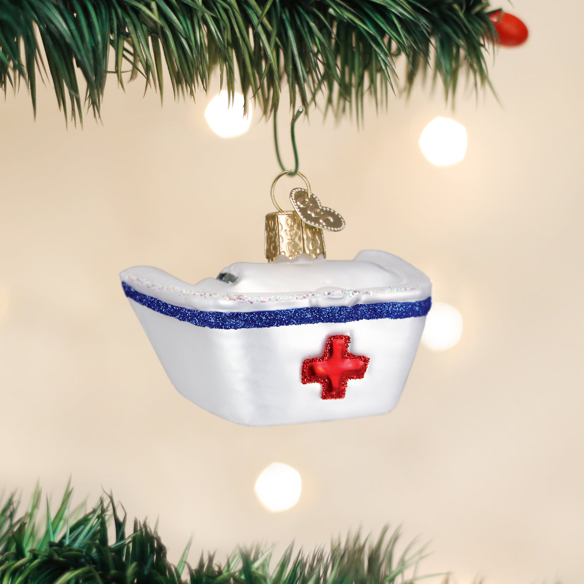 Nurse's Cap Ornament - Southlake Paws
