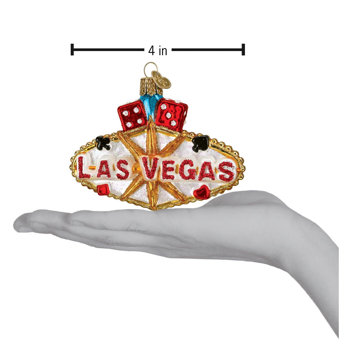 Las Vegas Sign Ornament - Southlake Paws