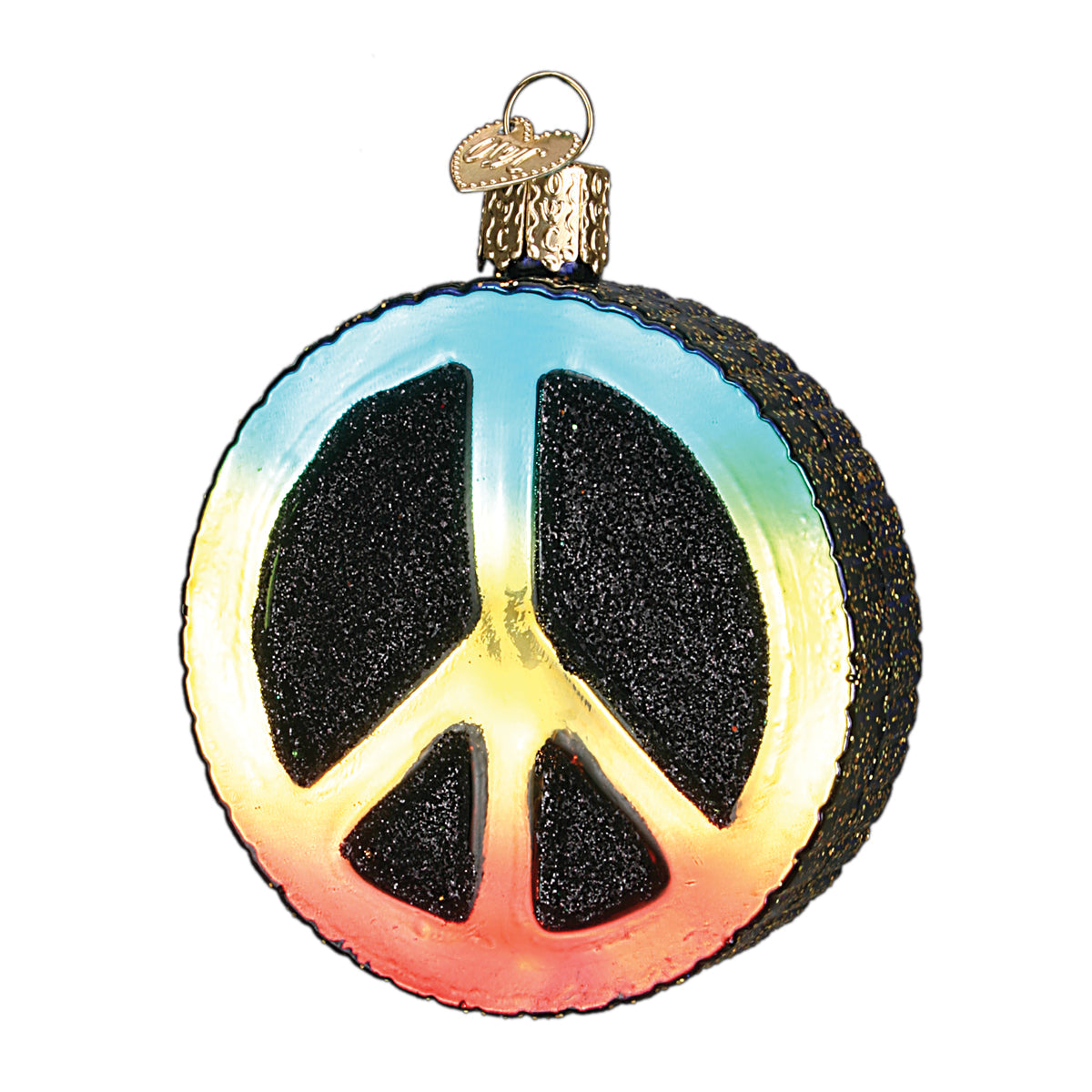 Peace Sign Ornament - Southlake Paws
