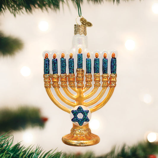 Menorah Ornament - Southlake Paws