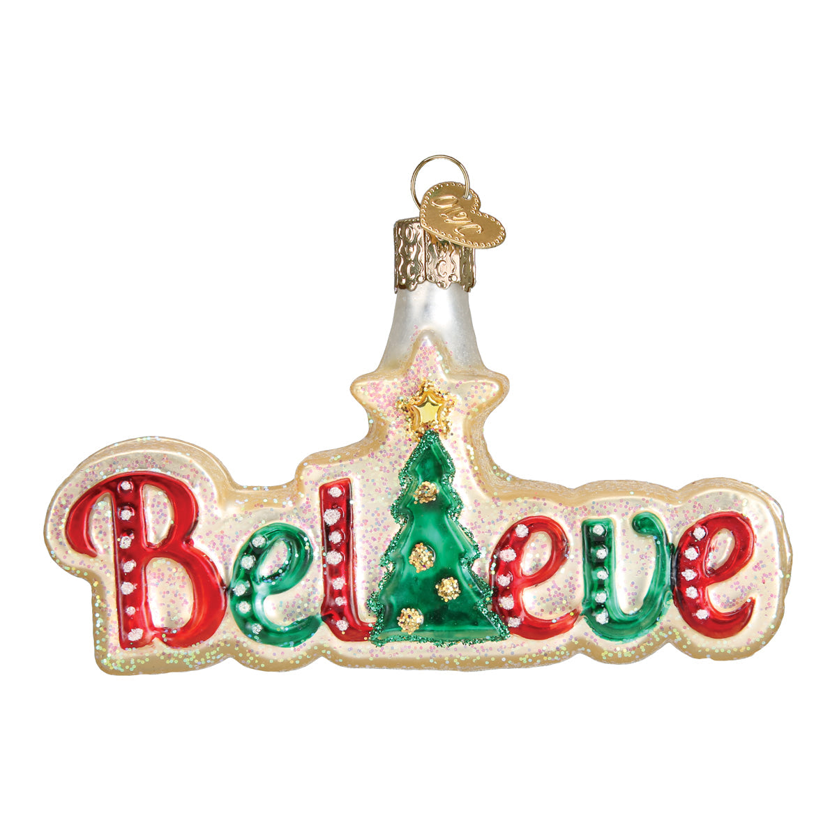 Believe Ornament - Southlake Paws