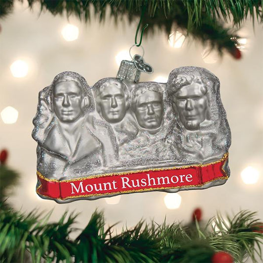 Mount Rushmore Ornament - Southlake Paws