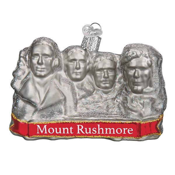 Mount Rushmore Ornament - Southlake Paws