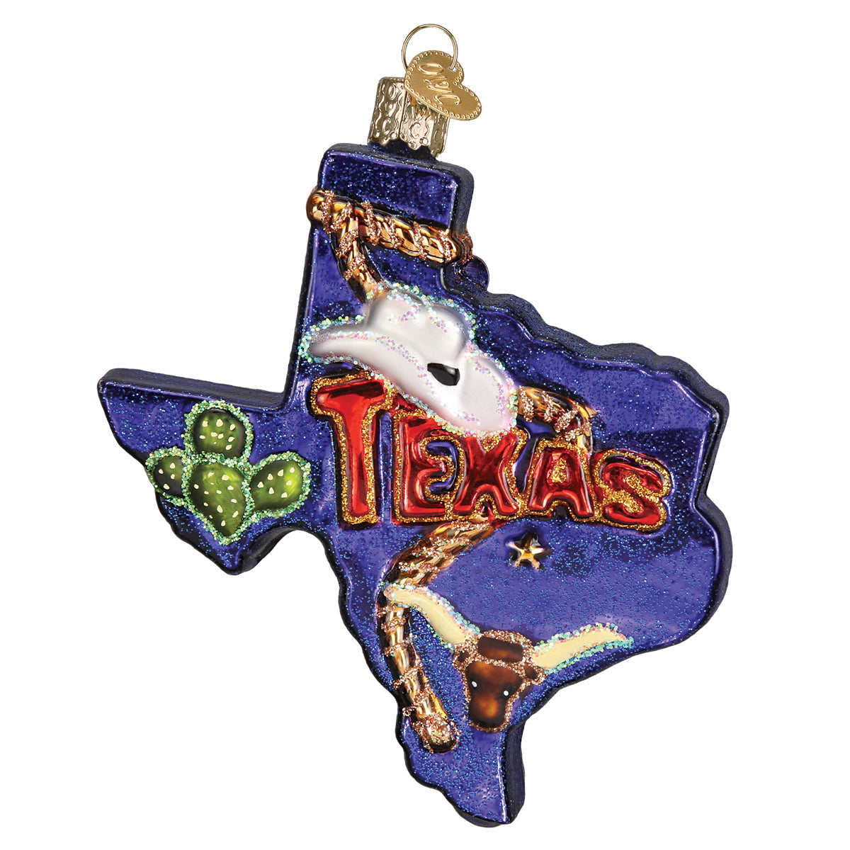 State Of Texas Ornament - Southlake Paws