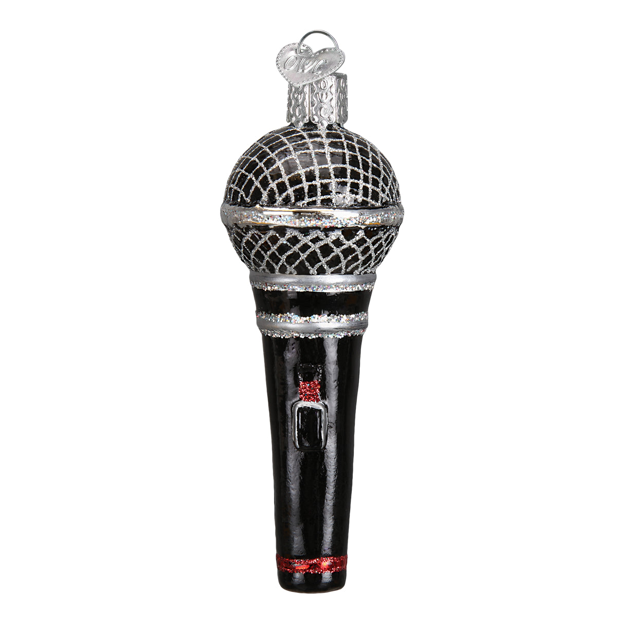 Microphone Ornament - Southlake Paws