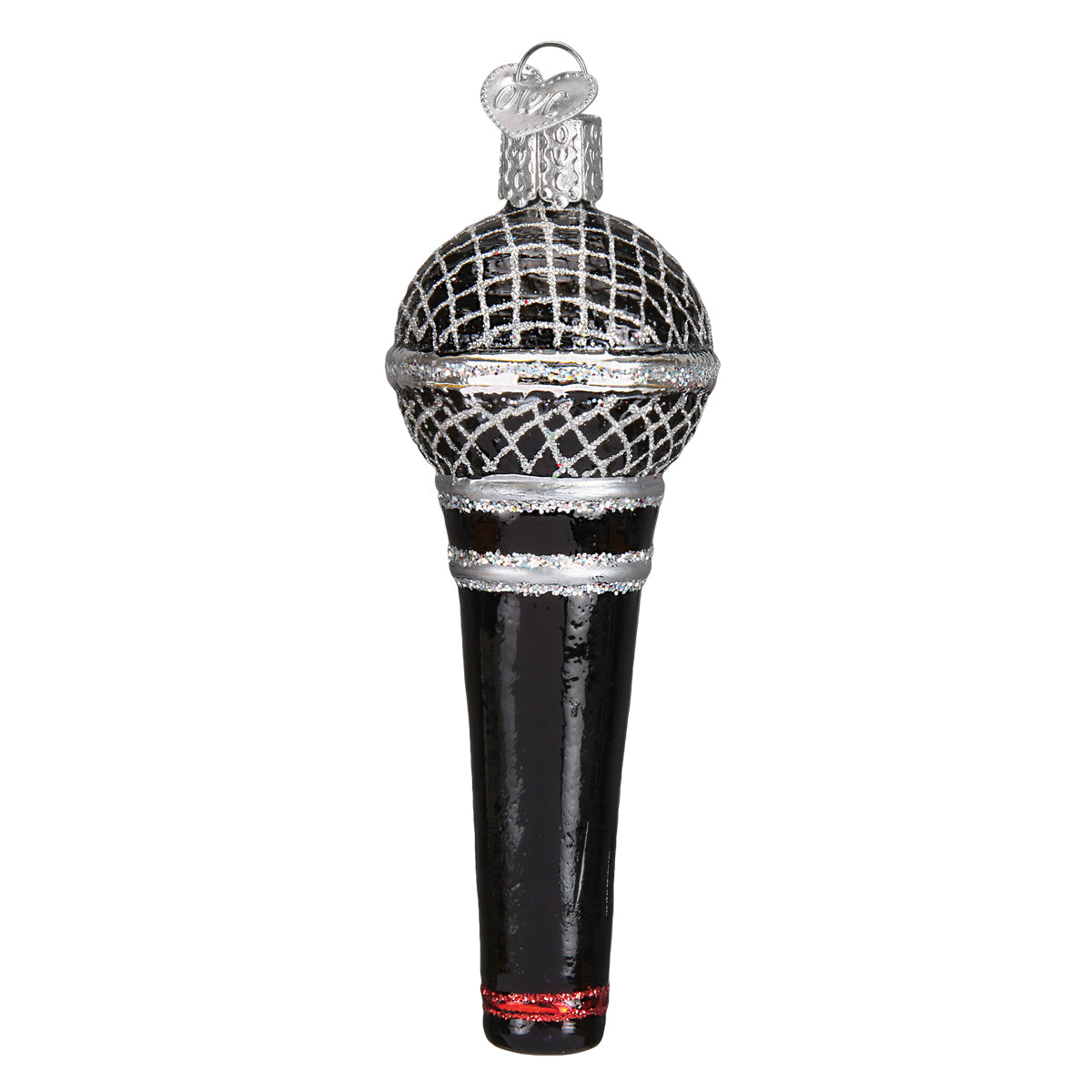 Microphone Ornament - Southlake Paws