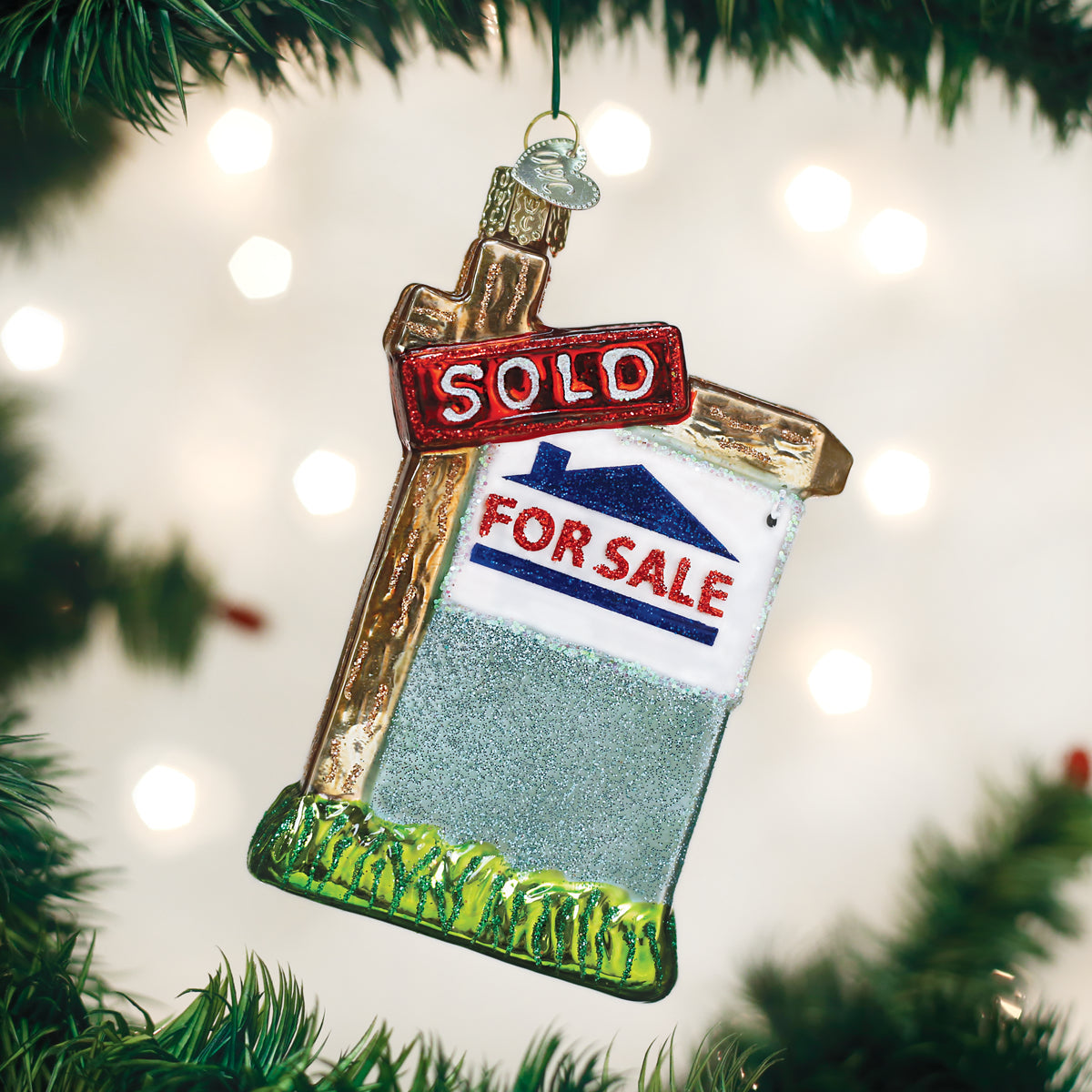 Realty Sign Ornament - Southlake Paws