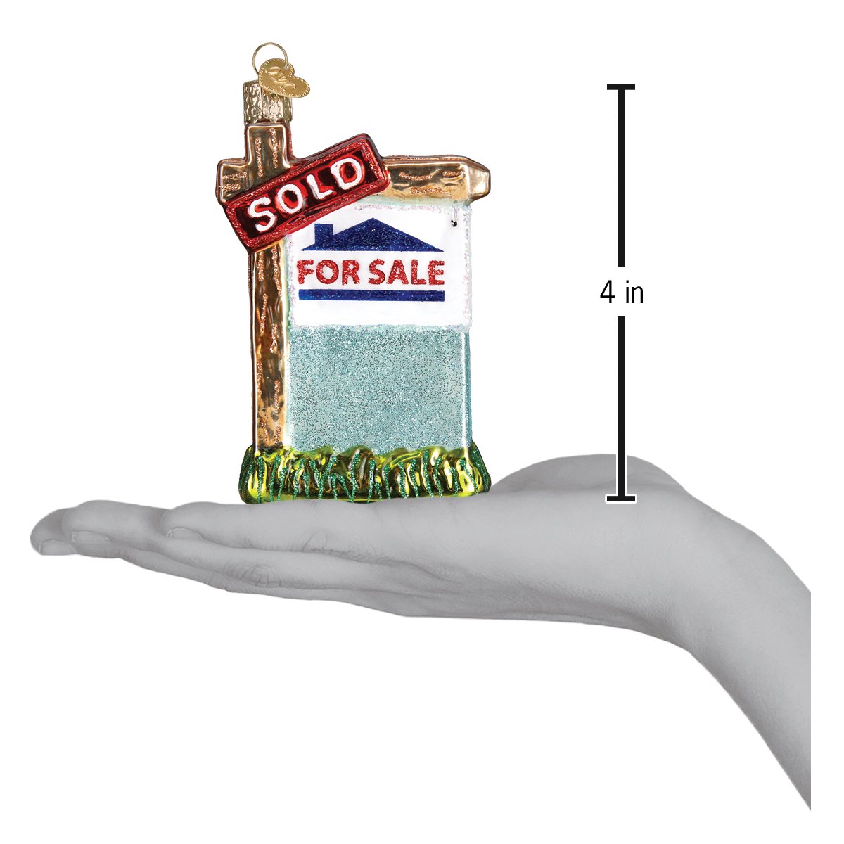 Realty Sign Ornament - Southlake Paws