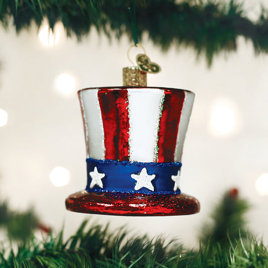 Uncle Sam's Hat Ornament - Southlake Paws