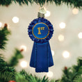 Load image into Gallery viewer, Blue Ribbon Ornament - Southlake Paws

