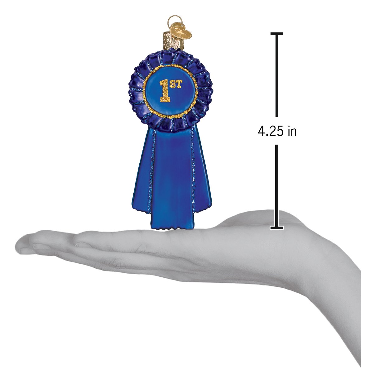 Blue Ribbon Ornament - Southlake Paws
