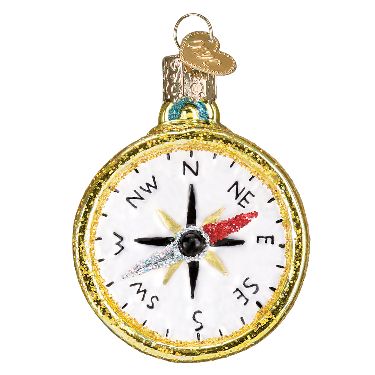 Compass Ornament - Southlake Paws